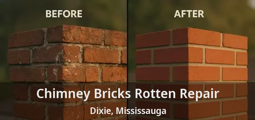 Chimney Bricks Rotten Repair Dixie, Mississauga - ON