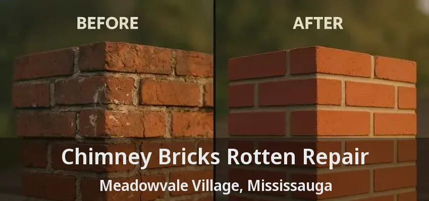 Chimney Bricks Rotten Repair Meadowvale Village, Mississauga - ON