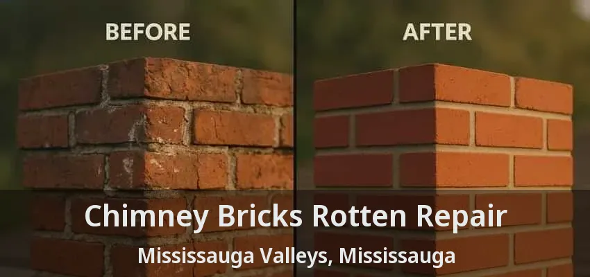 Chimney Bricks Rotten Repair Mississauga Valleys, Mississauga - ON