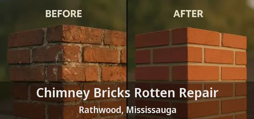 Chimney Bricks Rotten Repair Rathwood, Mississauga - ON