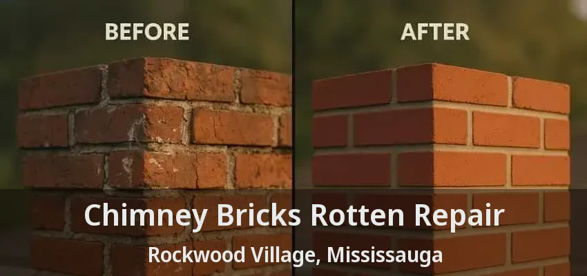Chimney Bricks Rotten Repair Rockwood Village, Mississauga - ON