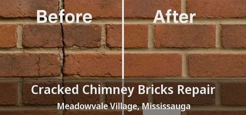 Cracked Chimney Bricks Repair Meadowvale Village, Mississauga - ON
