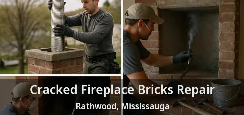 Cracked Fireplace Bricks Repair Rathwood, Mississauga - ON