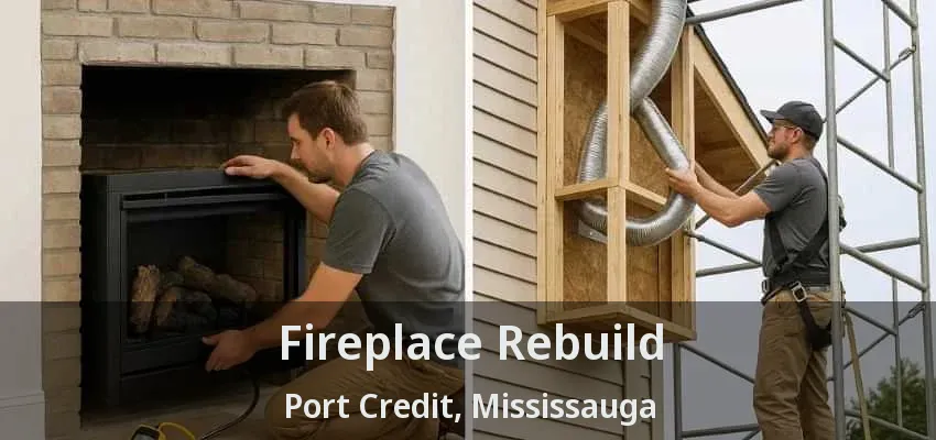 Fireplace Rebuild Port Credit, Mississauga - ON