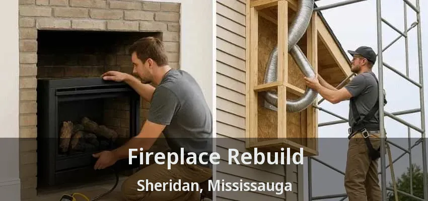 Fireplace Rebuild Sheridan, Mississauga - ON