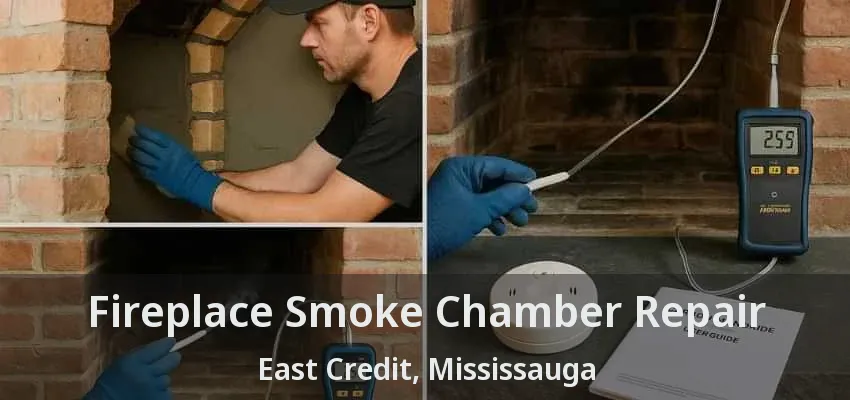 Fireplace Smoke Chamber Repair East Credit, Mississauga - ON