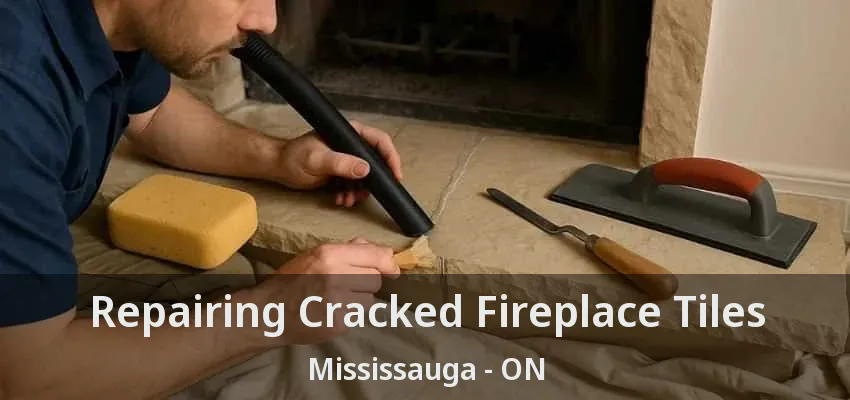 Repairing Cracked Fireplace Tiles Mississauga - ON