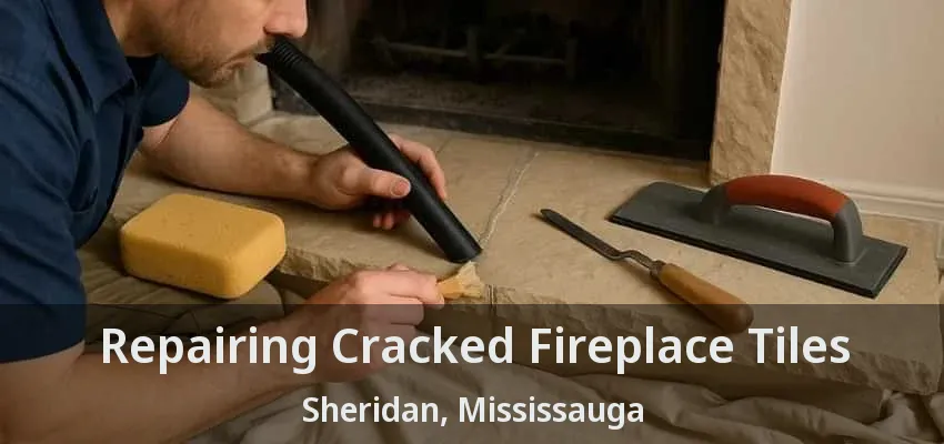 Repairing Cracked Fireplace Tiles Sheridan, Mississauga - ON