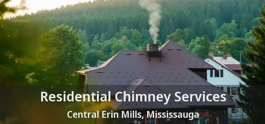 Residential Chimney Services Central Erin Mills, Mississauga - ON